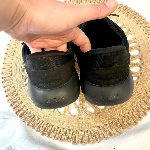Kizik Madrid Eco Knit Black Handsfree Slip On Sneakers W9/ M7.5 - Picture 8 of 10